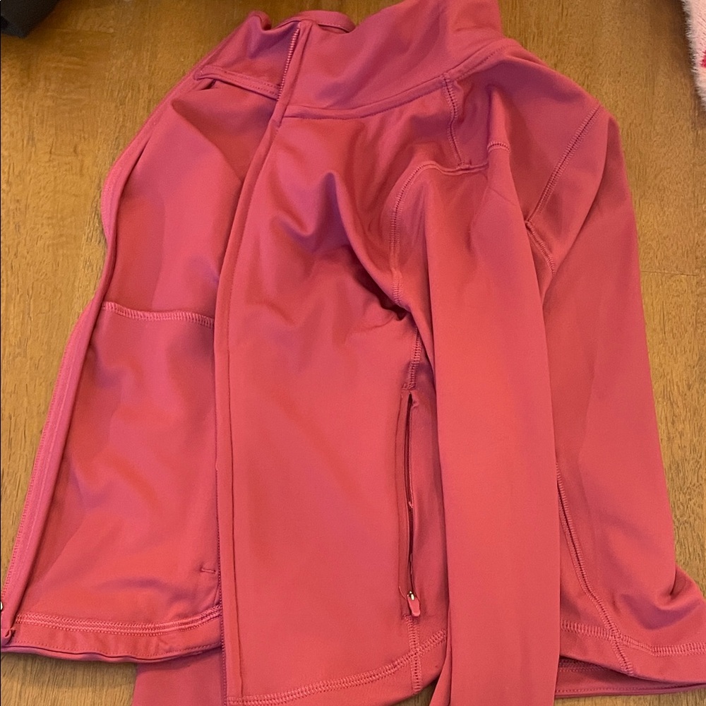 Abercrombie Kids Pink zip-up Jacket